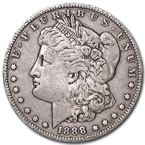 1888 Morgan Dollar XF 1888 Morgan Dollar XF